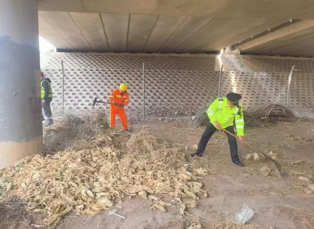 潍坊多部门联合开展高速春季防火隐患排查，守护出行安全