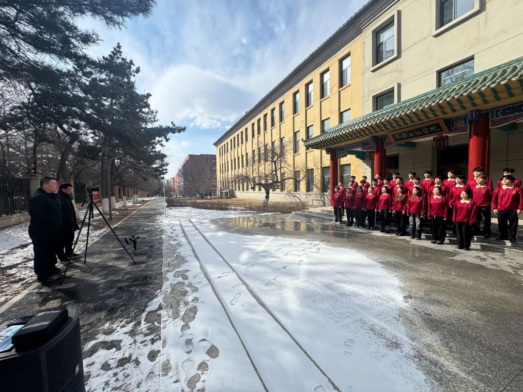长春工程学院学子助力大冬会倒计时,青春歌舞燃动新民大街